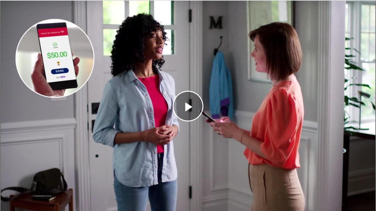   B-roll for digital banking. Click enter to play.