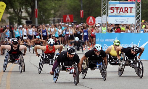 Bank of America Chicago 13.1 wheelchair race
