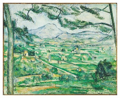 The Phillips Collection, Washington, D.C. Paul Cézanne (French, 1839–1906) Mont Sainte-Victoire, 1886–87 Oil on canvas 23 ½” x 28 ½” (59.6 x 72.3 cm) Acquired 1925