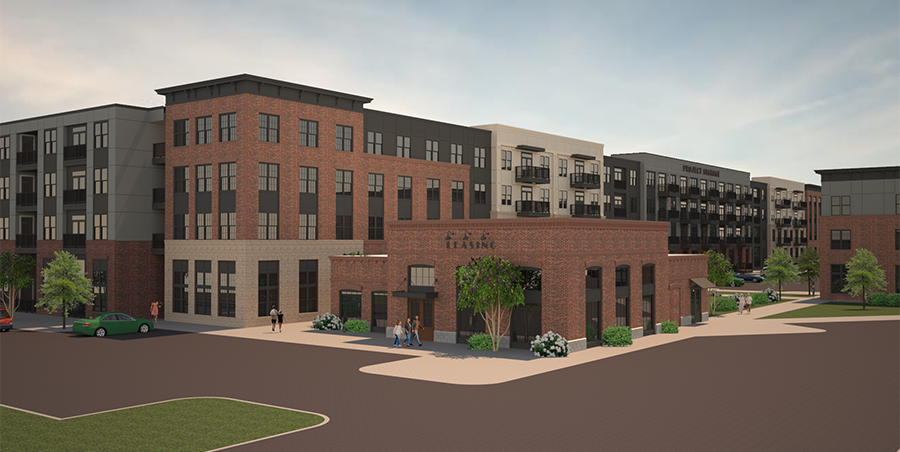 Future rendering of 'The Helios' Affordable Housing Development Coming to Henrico